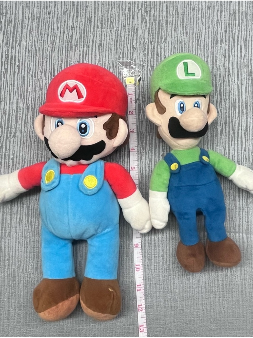 Nintendo Mario & Luigi Plush Duo - Red, Green, Blue